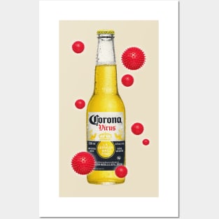 Corona Virus Beer Posters and Art